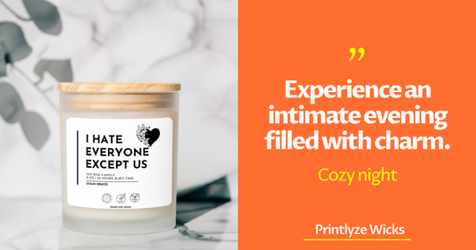 Elevate Your Space with Our Exquisite Collection of Printlyze Scented Candles